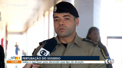 Policial Militar orienta como lidar com perturbação do sossego
