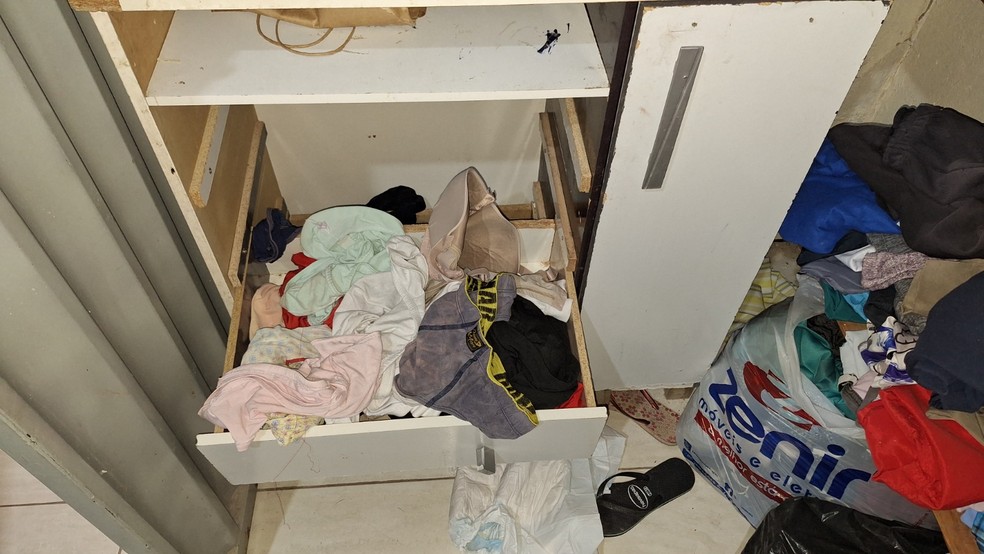 Abrigo com 29 residentes foi fechado pelo Ministério Público do Ceará por não ter condições de higiene e estrutura adequada. — Foto: Divulgação/MPCE