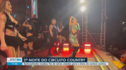 Epitaciolândia recebeu fãs de várias cidades para o show da cantora Joelma