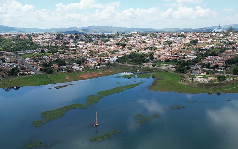 À beira de Furnas, Guapé (MG) vive boom imobiliário e expansão do turismo — Foto: Oswaldo Henrique/EPTV