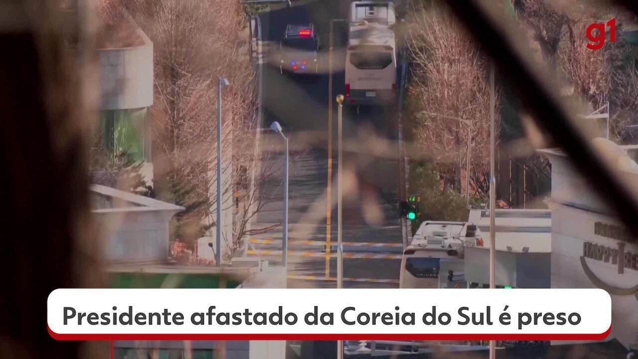 Após ser preso, presidente afastado da Coreia do Sul publica carta escrita à mão e afirma que 'lei marcial não é crime'