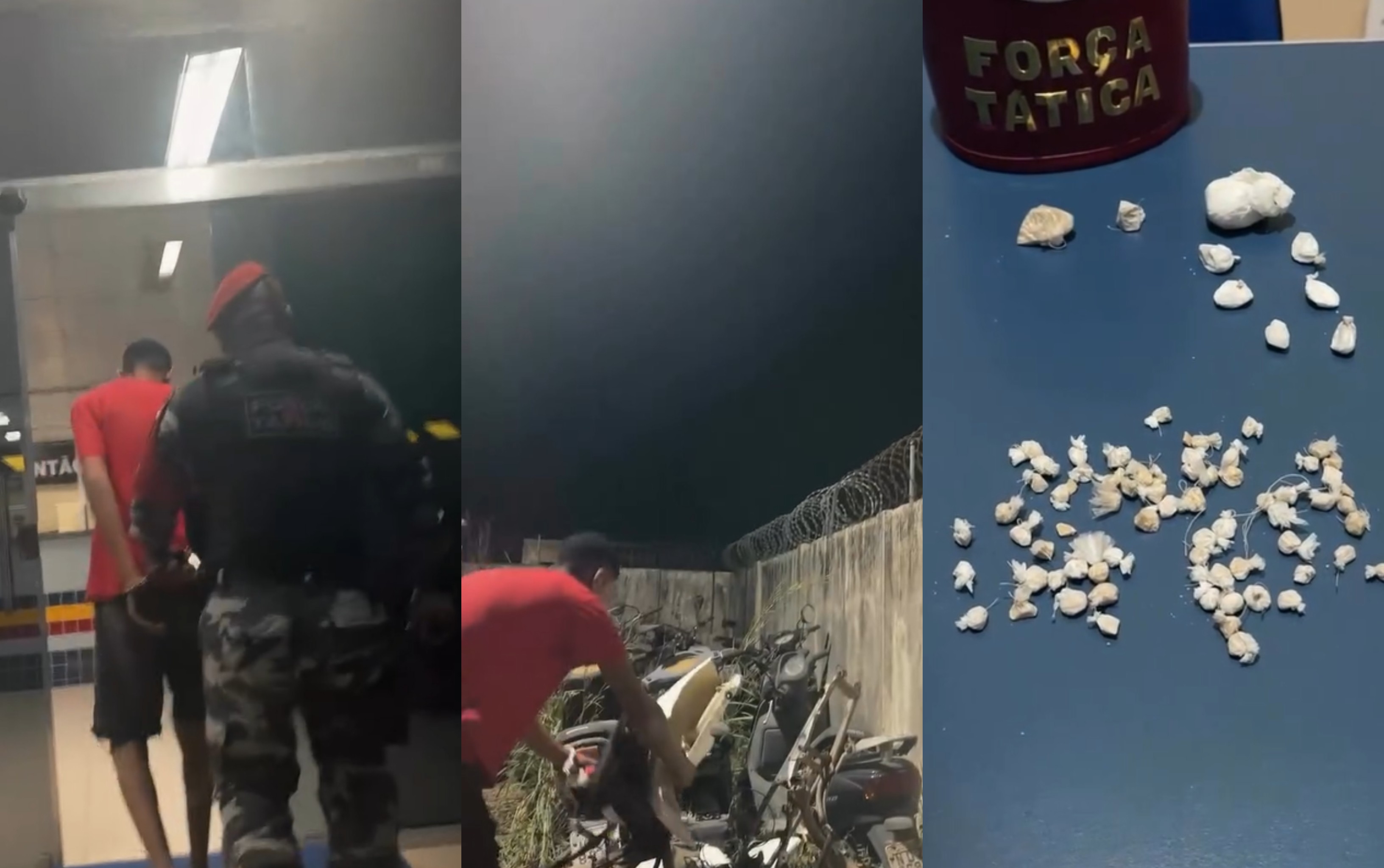 Jovem é preso por tráfico de cocaína e PM descobre desmanche ...