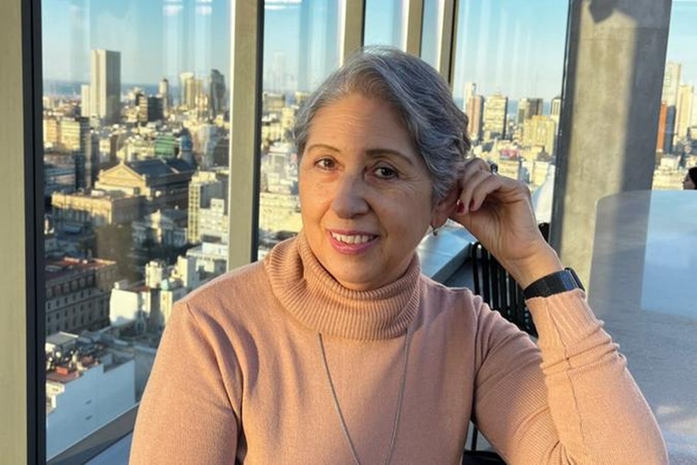 Maria Vilma das Dores Cascalho da Silva, de 69 anos, foi morta depois de ataque por um morador de rua em Buenos Aires — Foto: Arquivo pessoal/Paula Lima