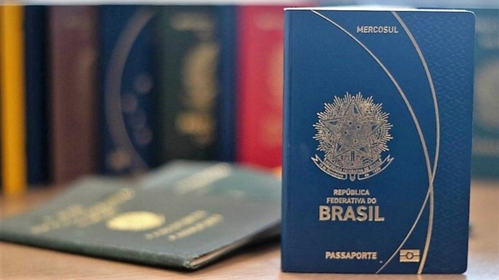 Passaporte brasileiro — Foto: Polícia Federal