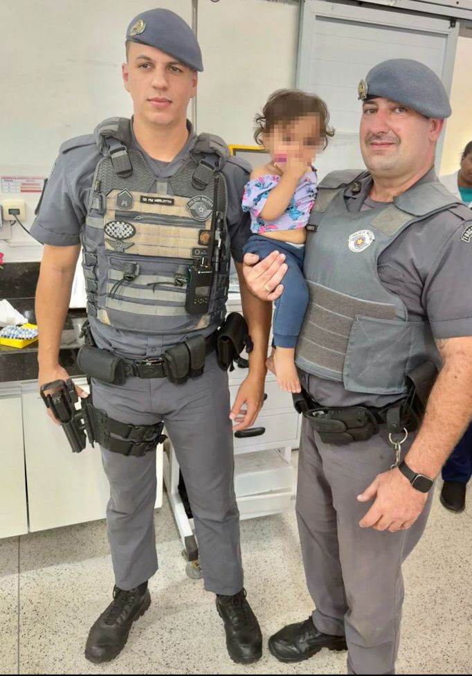Policiais militares salvam criança de 1 ano que comeu veneno para rato em Piracicaba