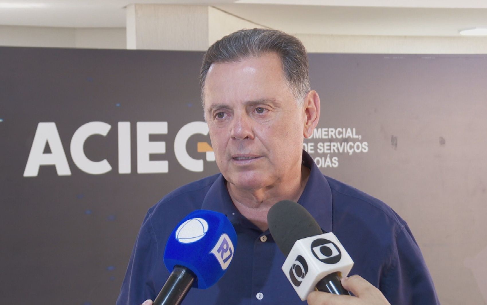 Eleições 2026: Marconi Perillo fala em desburocratização no setor empresarial e em atração de investimentos durante sabatina na Acieg 