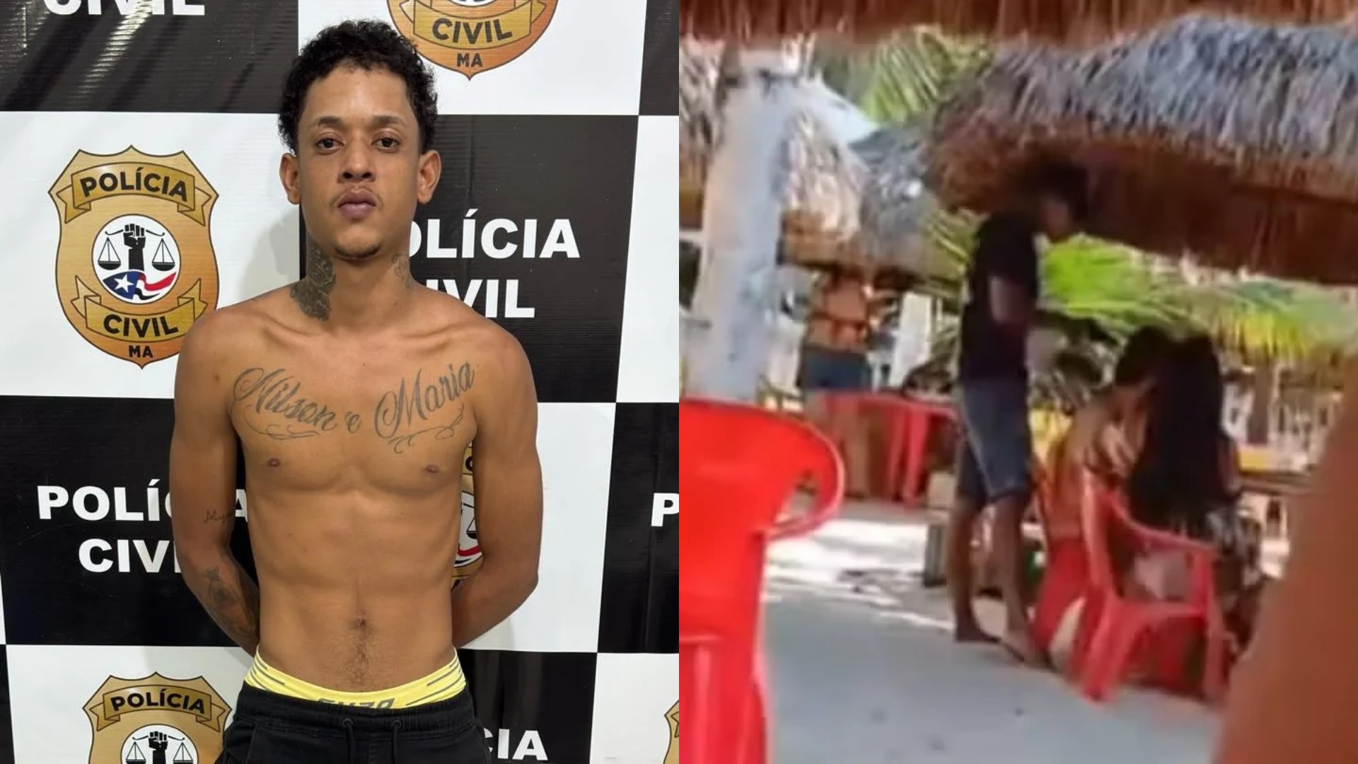 Suspeito de se passar por ambulante em assalto a bar na Avenida Litorânea é preso em São Luís