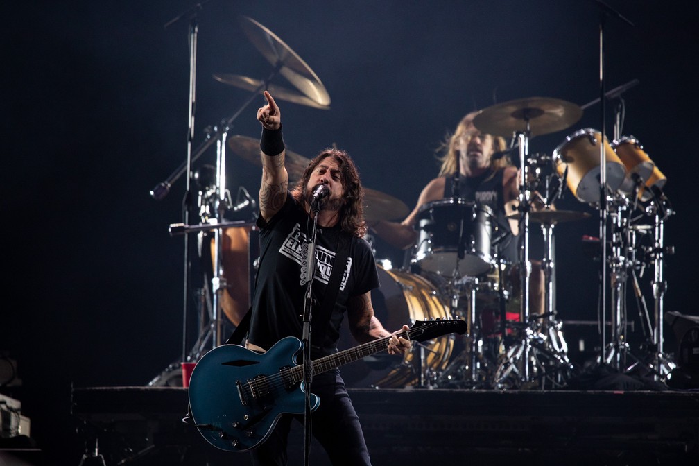 Foo Fighters vieram ao Brasil cinco vezes de 2001 pra cá; relembre em FOTOS, Lollapalooza 2022