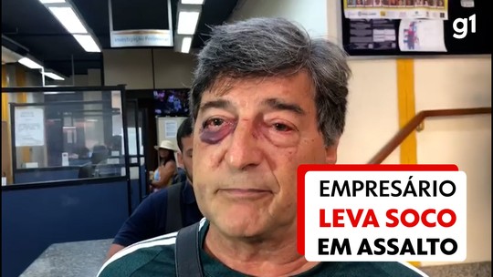 Novo vídeo mostra soco que fez empresário desmaiar ao tentar defender mulher em Copacabana: 'Optei por ajudar', conta - Programa: G1 RJ 