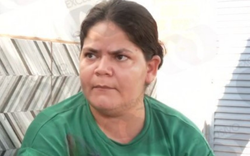 Nábia Rosa Pimenta em entrevista à TV Anhanguera — Foto: Reprodução/TV Anhanguera