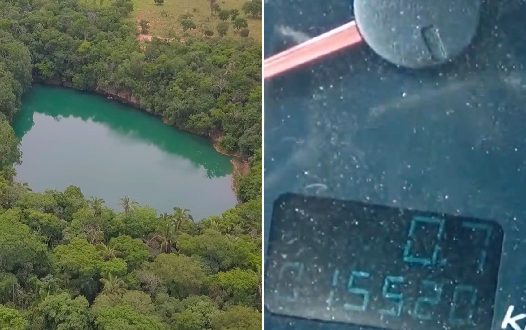 Lago ‘sem fundo’ de Niquelândia: amigos calculam mais de 700 metros de profundidade
