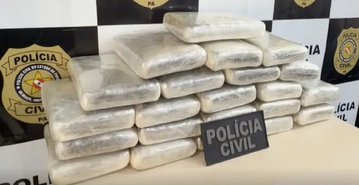 Homem é preso com 22 kg de maconha escondidos em malas na Transamazônica, em Altamira