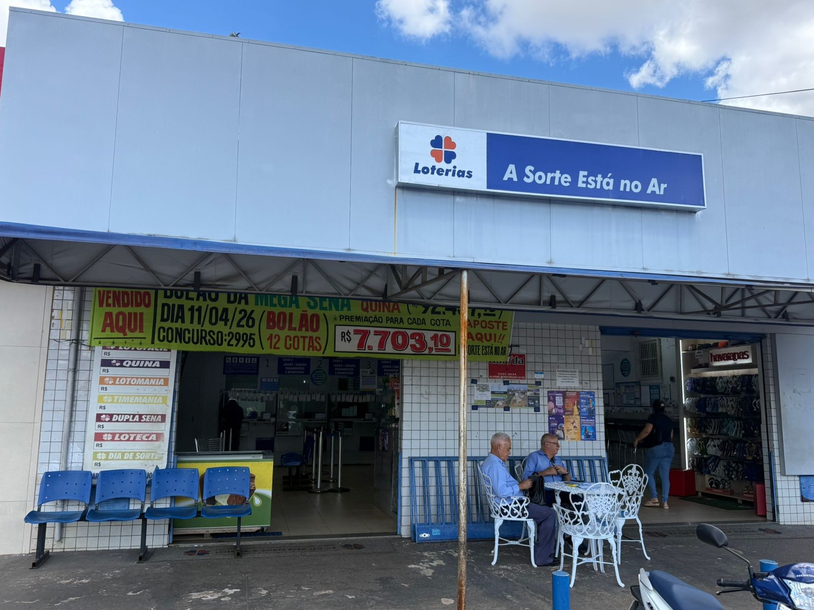 Mega-Sena: Lotérica de Goiânia que fez aposta que acertou quina já registrou bilhetes que ganharam R$ 2 milhões na Lotofácil 