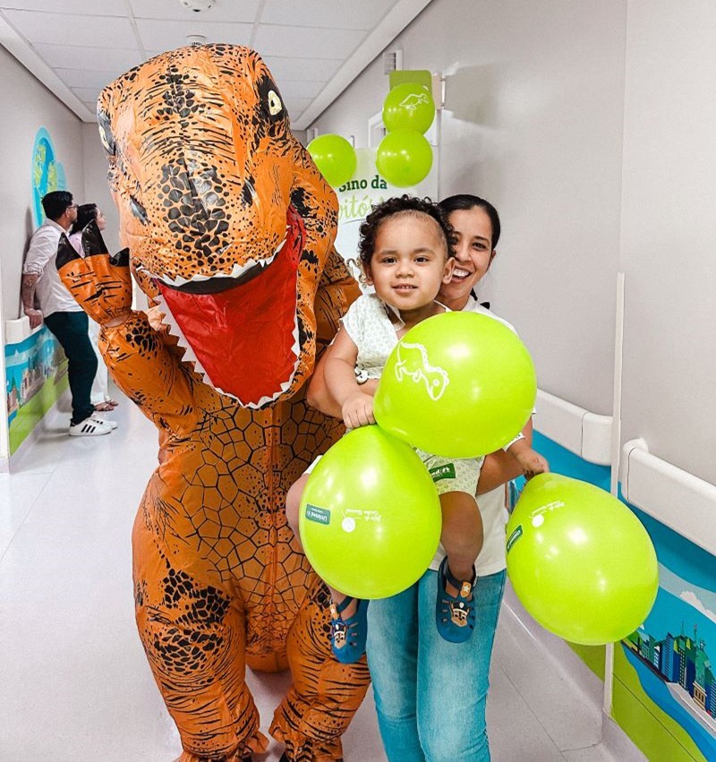 Alta de Davizinho foi marcada pela companhia de um “dinossauro”