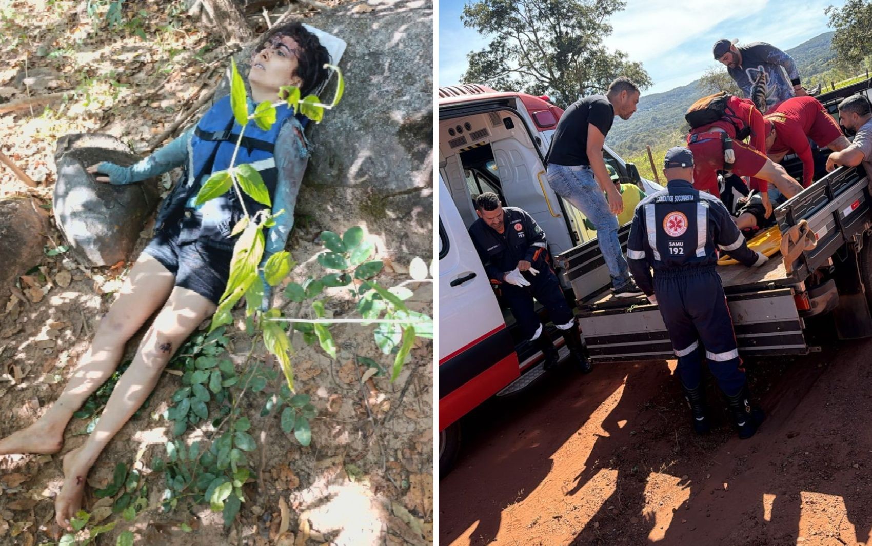 Mulher resgatada após acidente com canoa que deixou três mortos se agarrou a galhos para sair da água, dizem Bombeiros
