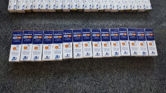 Medicamentos para emagrecer vindos do Paraguai são apreendidos em cooler com gelo na BR-050, em Uberaba