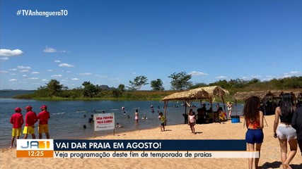 Programações nas praias tocantinenses continuam neste fim de semana
