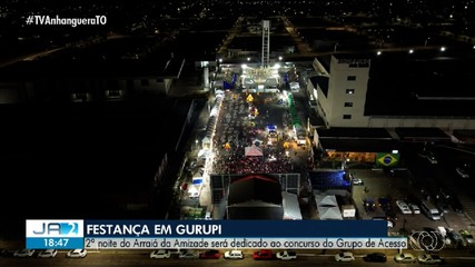 Arraiá da Amizade entra na segunda noite em Gurupi