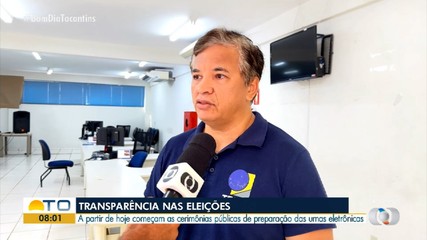 Cerimônias públicas de preparação das urnas eletrônicas iniciam nesta quarta-feira (25)