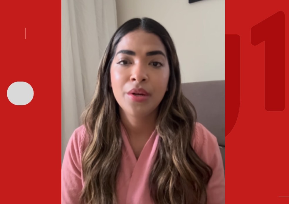 Maria Emília Barbosa afirma ter sido submetida a condutas de conotação sexual durante avaliações físicas — Foto: Reprodução/Redes Sociais