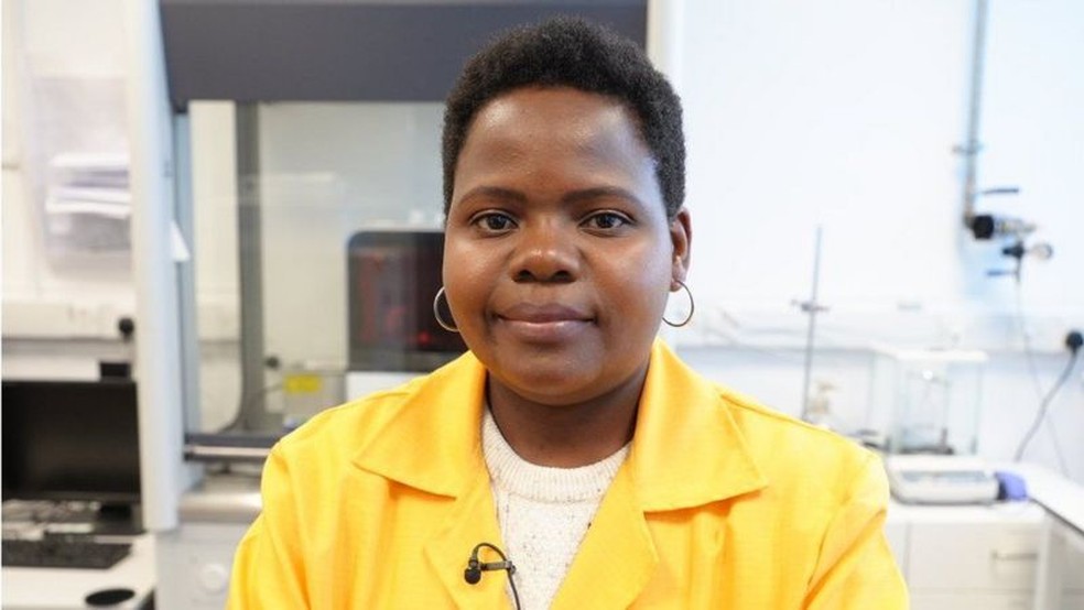 Phylis Makurunje está liderando uma equipe para desenvolver energia nuclear para foguetes espaciais — Foto: BBC