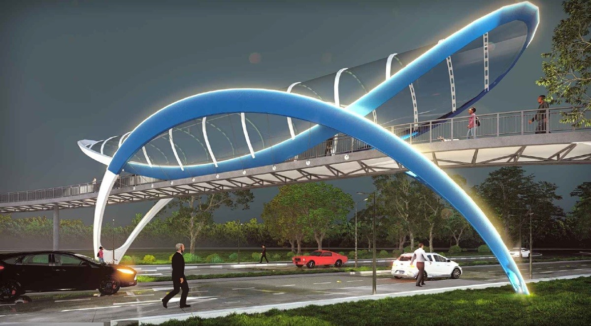 Nova passarela da Rua do Porto, em Piracicaba, deverá custar R$ 6,3 milhões; licitação é aberta