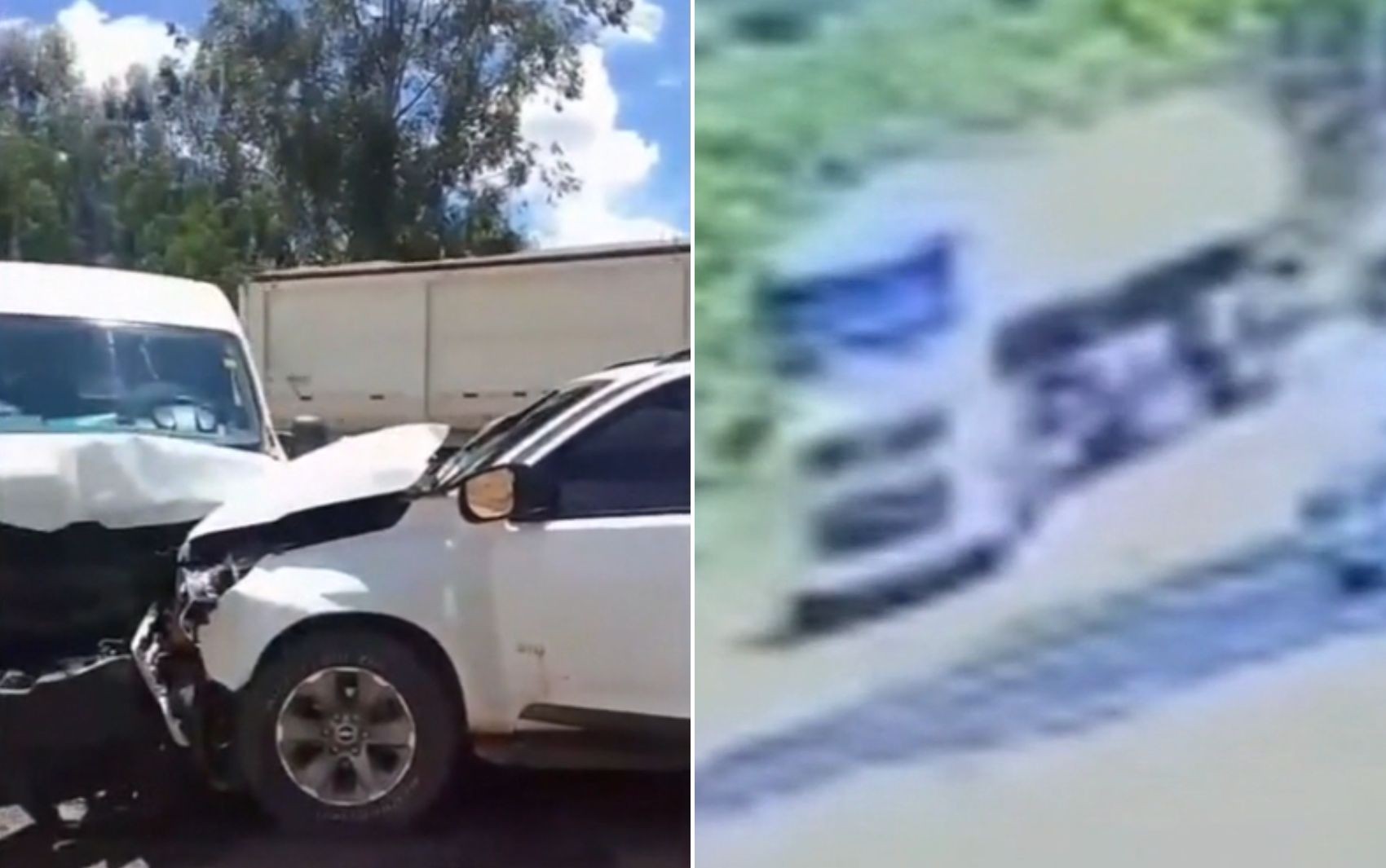 Três pacientes morrem em acidente entre van de hemodiálise e caminhonete; vídeo