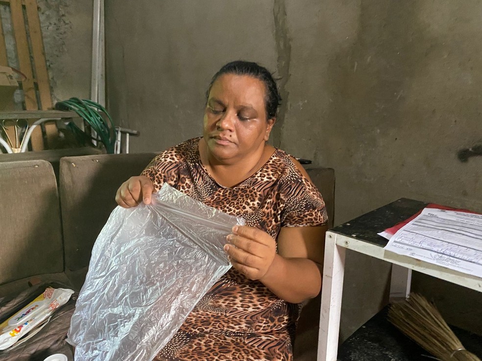 Leila Tavares deveria ter feito cirurgia de reversão em 2016 — Foto: Pedro Trindade/Inter TV Cabugi