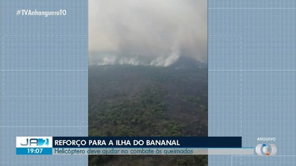 Governo federal autoriza reforço para combate ao fogo na Ilha do Bananal