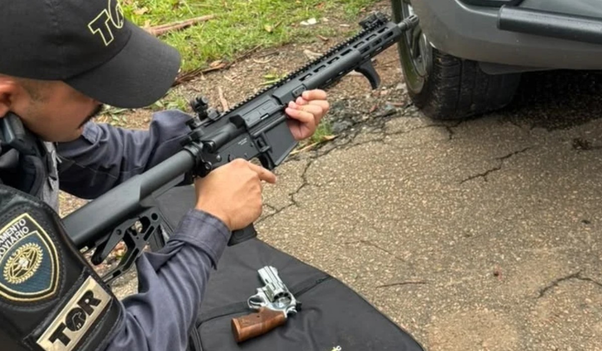 Polícia apreende fuzil e revólver roubados às margens de rodovia em Campinas