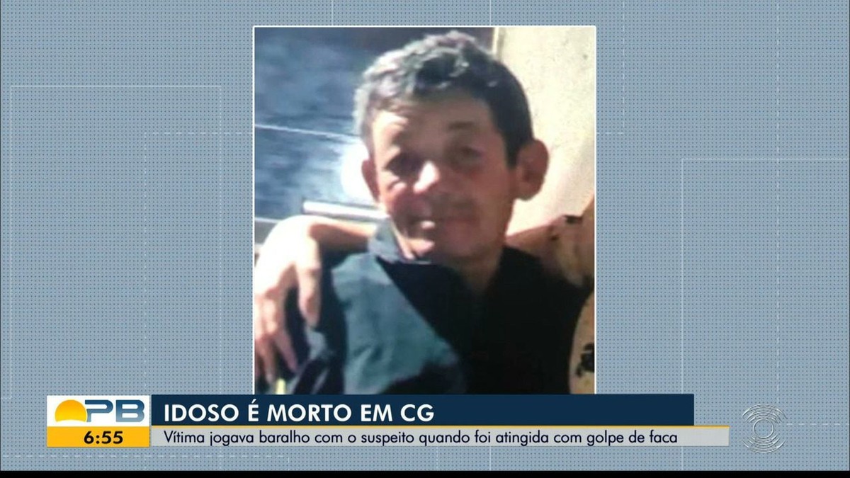 Idoso é morto com golpe de faca no pescoço enquanto jogava baralho em