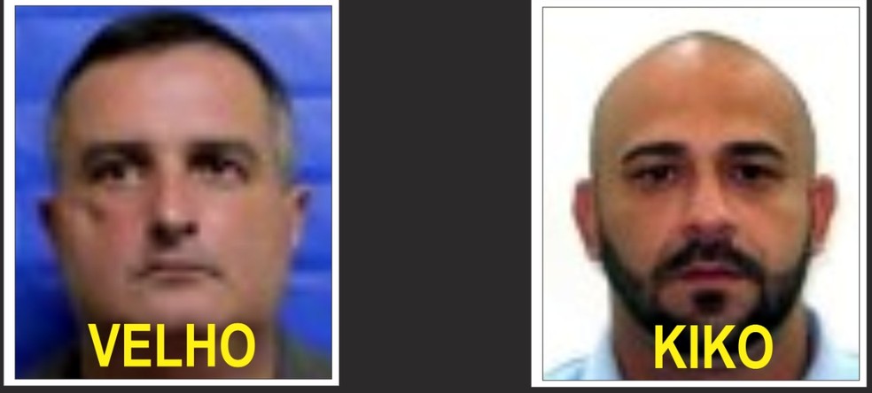 Velho e Kiko foram citados em mensagens entre Machado e Sem Alma — Foto: Reprodução
