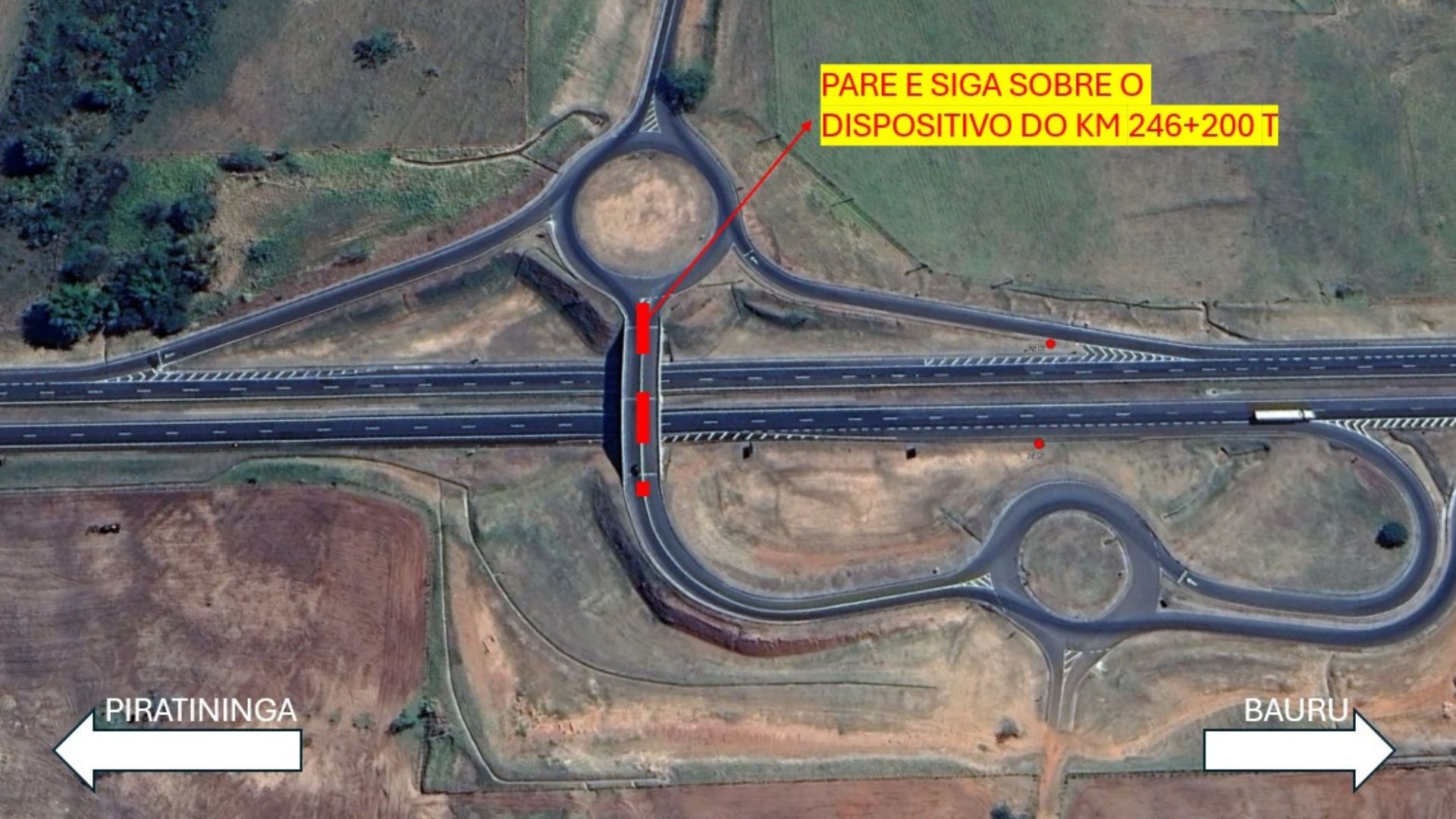 Obras em viaduto na SP-225 alteram acesso a Piratininga; veja as rotas alternativas