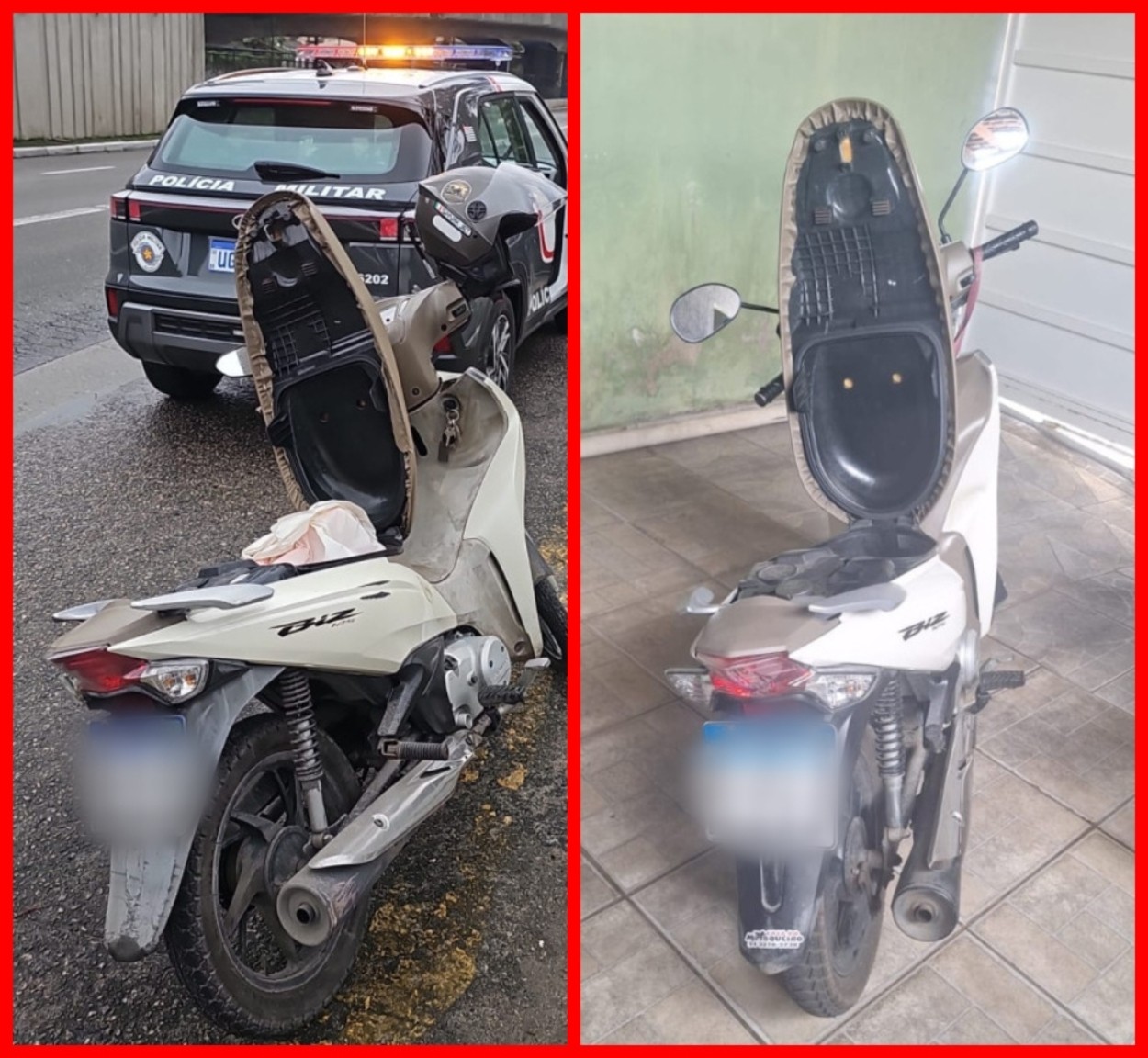 Após moradora de MG receber 170 multas, moto clonada é descoberta pela PM em SP