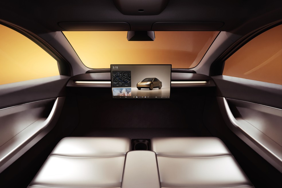 Tesla Cybercab — Foto: divulgação/Tesla