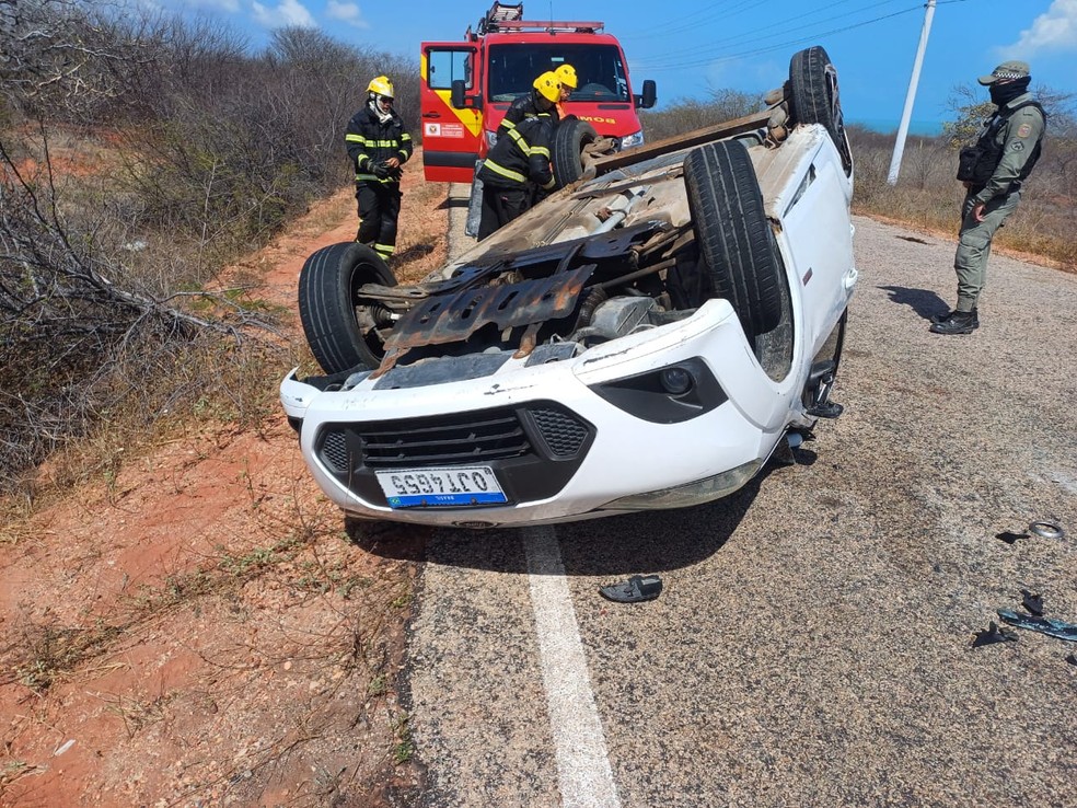 Jovem de 25 anos morre após capotamento na Costa Branca do RN — Foto: Cedida