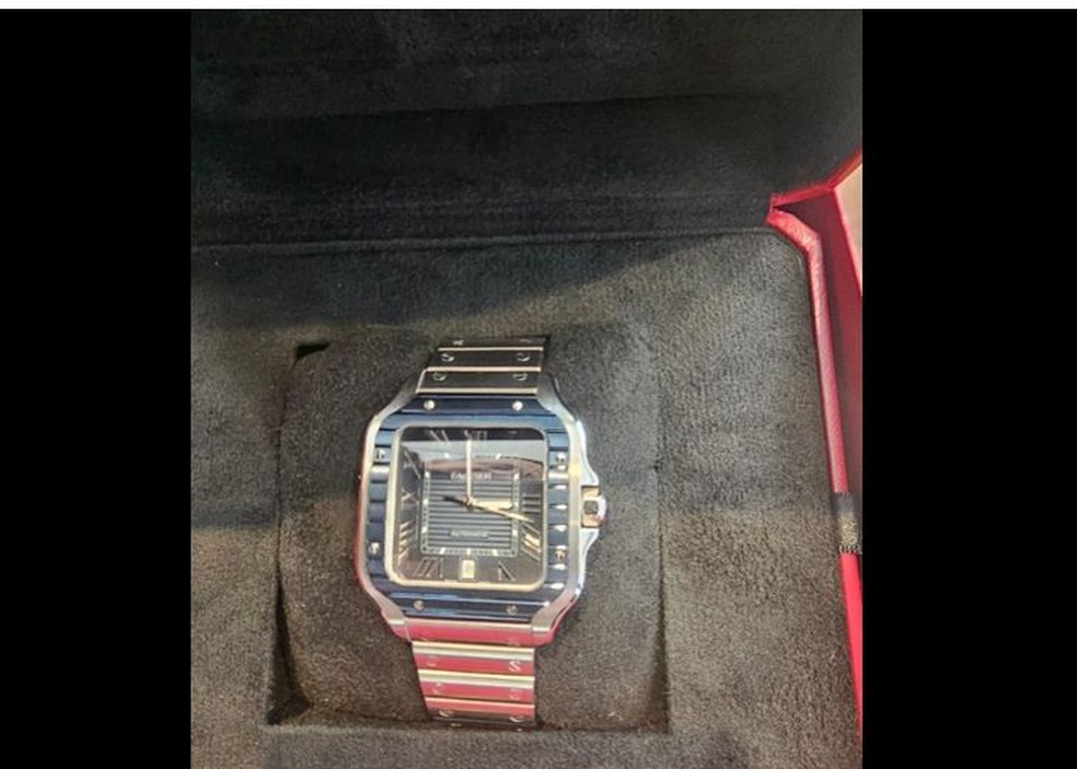 Joias apreendidas durante operação da PF contra Banco Master e BRB — Foto: Reprodução/PF