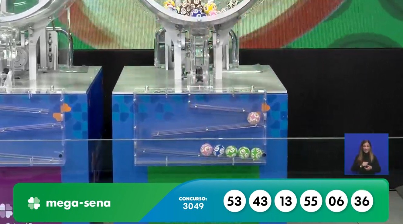 Mega-Sena, concurso 3049: confira os números sorteados