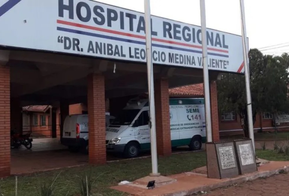 Hospital Regional Aníbal Leôncio Medina Valiente de Pedro Juan Caballero — Foto: Assessoria