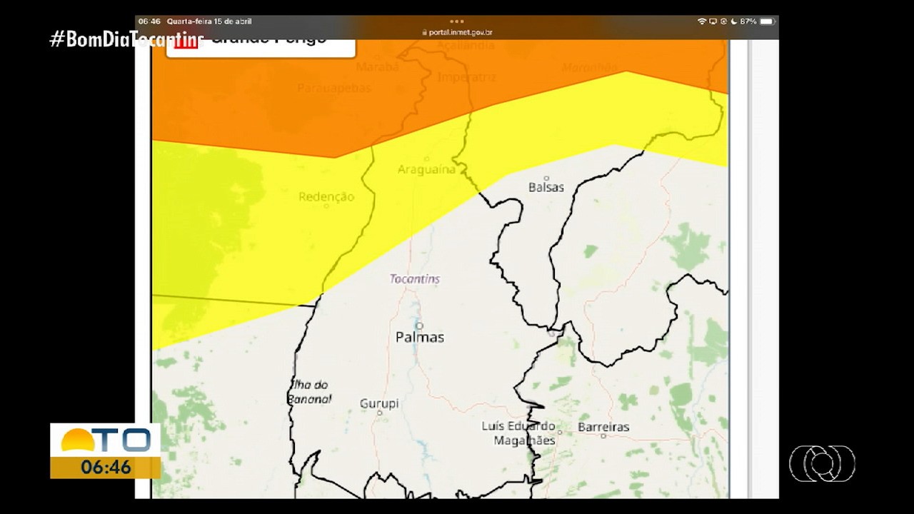 VÍDEOS: Bom Dia Tocantins de quarta-feira, 15 de abril de 2026