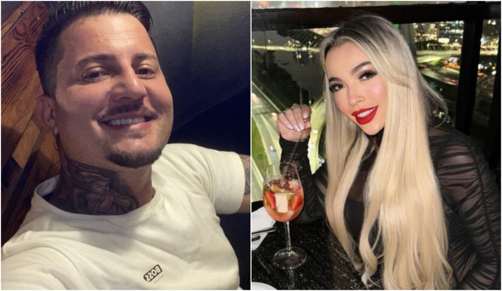 O Barbeiro Jorge Luiz dos Santos, namorado da influencer Luuh Oliveira, morreu em acidente em Ibaté (SP); jovem está internada — Foto: Reprodução/Instagram