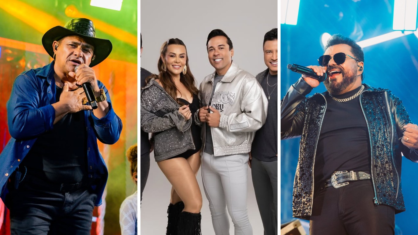 Cavaleiros do Forró, Mastruz com Leite, Limão com Mel e mais; confira horário dos shows no Pátio do Forró deste domingo (31)