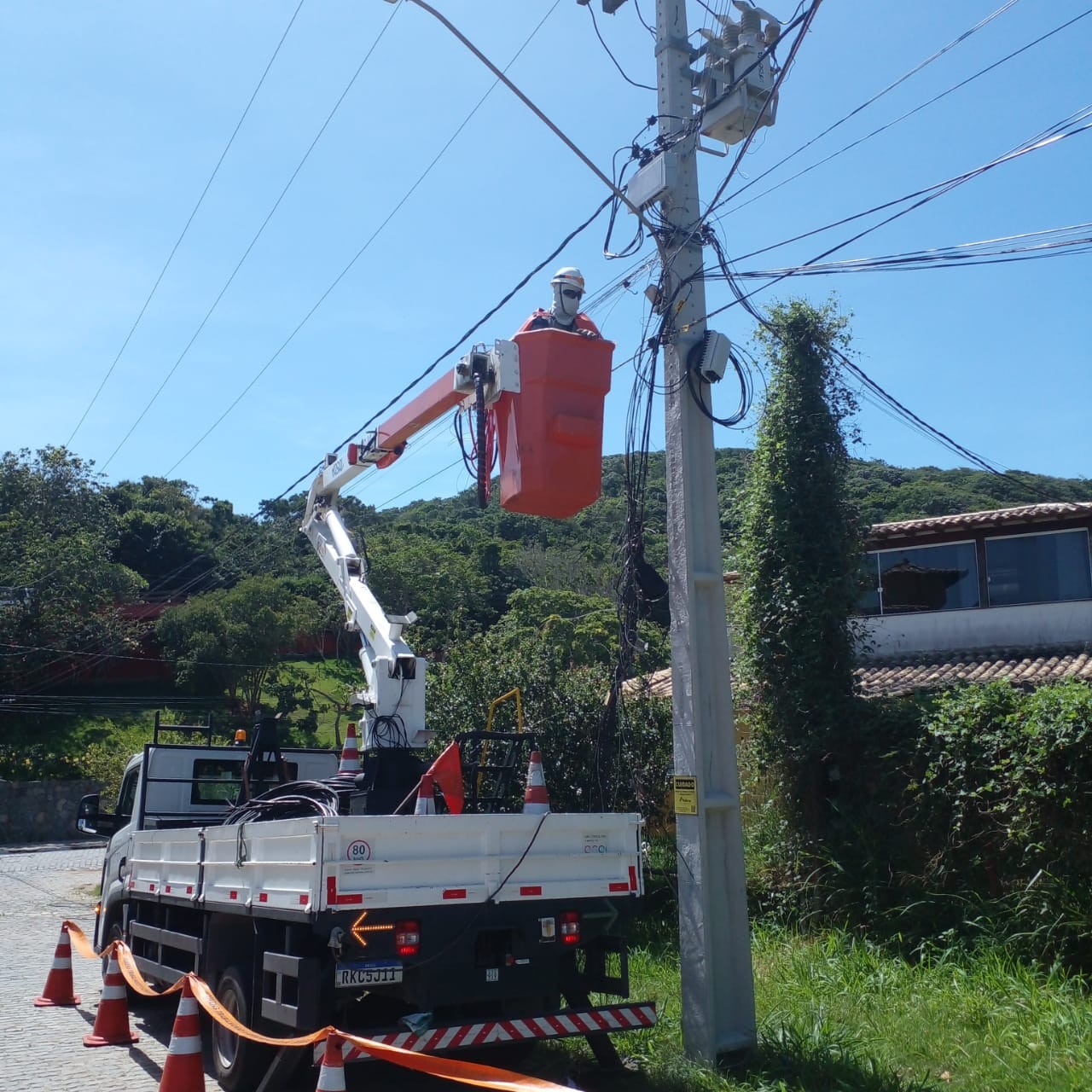 Campos concentra a maior parte dos quatro quilômetros de cabos de energia furtados no RJ