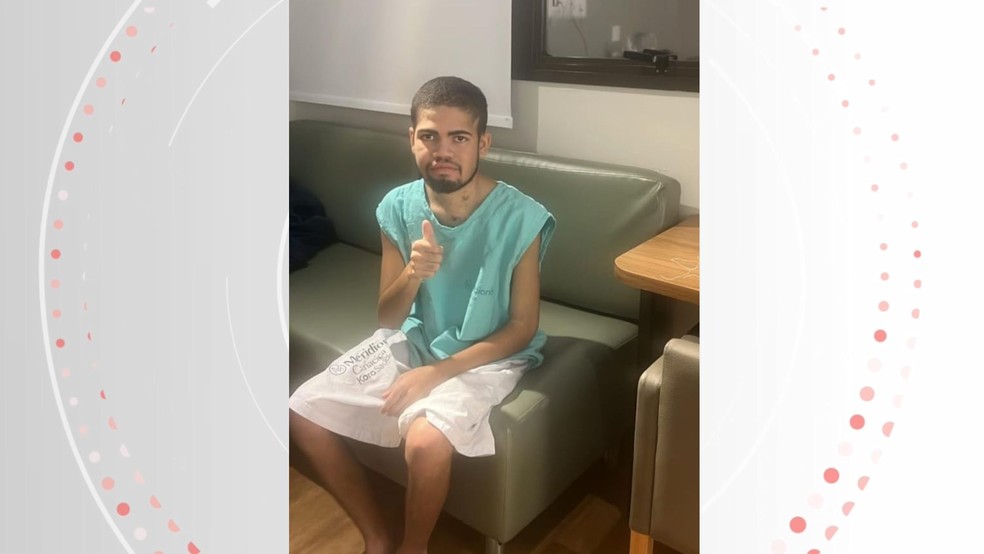Narcílio Ribeiro de 21 anos transplantou o coração depois do pai no Espírito Santo — Foto: Arquivo Pessoal