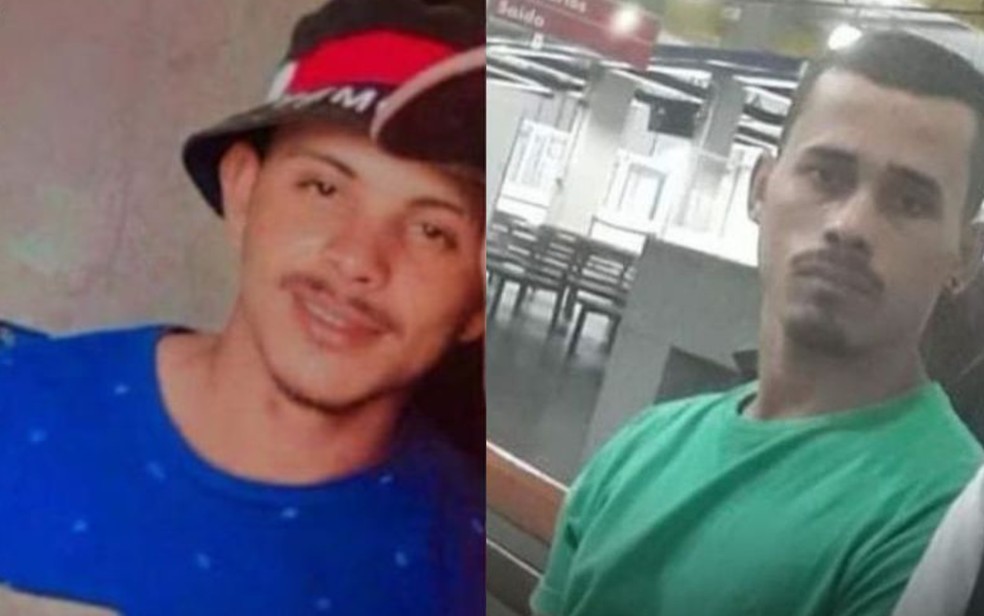 Vítimas foram identificadas como Wesley (de camisa azul) e Weverton (camisa verde) — Foto: Arquivo Pessoal