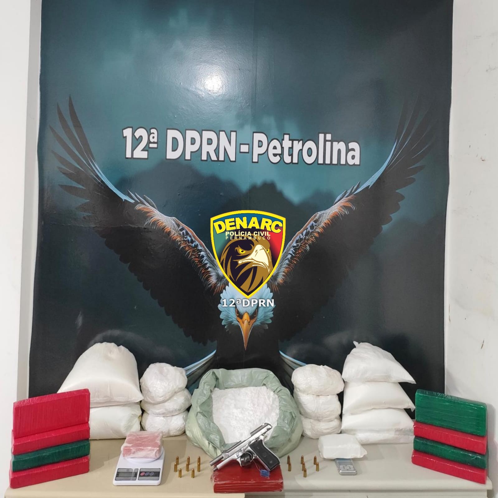 Polícia desmonta laboratório de produção e refino de cocaína em Petrolina 