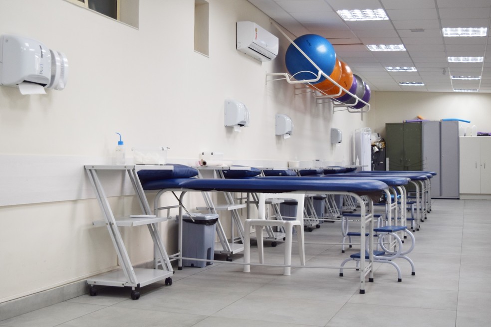 Clínica-Escola de Fisioterapia da Faculdade Santa Marcelina funciona desde 2014 em Itaquera, Zona Leste de SP — Foto: Divulgação/Faculdade Santa Marcelina