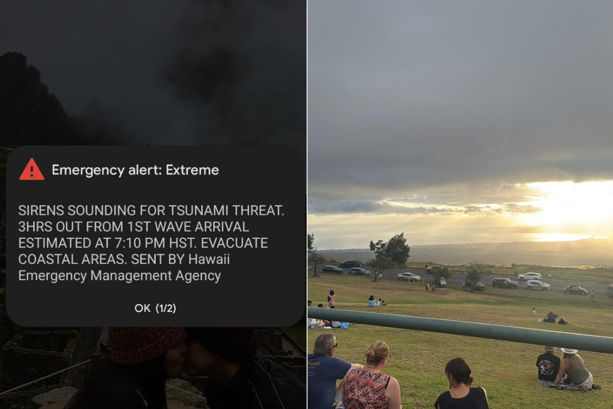 Turista brasileira no Havaí busca abrigo em montanha após alerta de tsunami: 'Pânico total'; VÍDEO