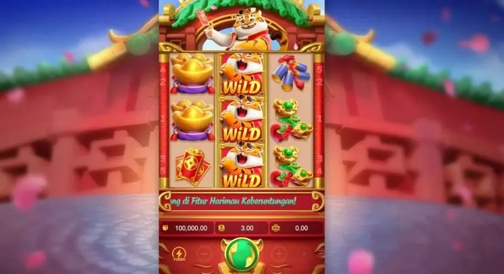 Jogo do Tigrinho, ou Fortune Tiger, é um jogo de caça-níquel para celulares — Foto: BBC/Reprodução/Fortune Tiger