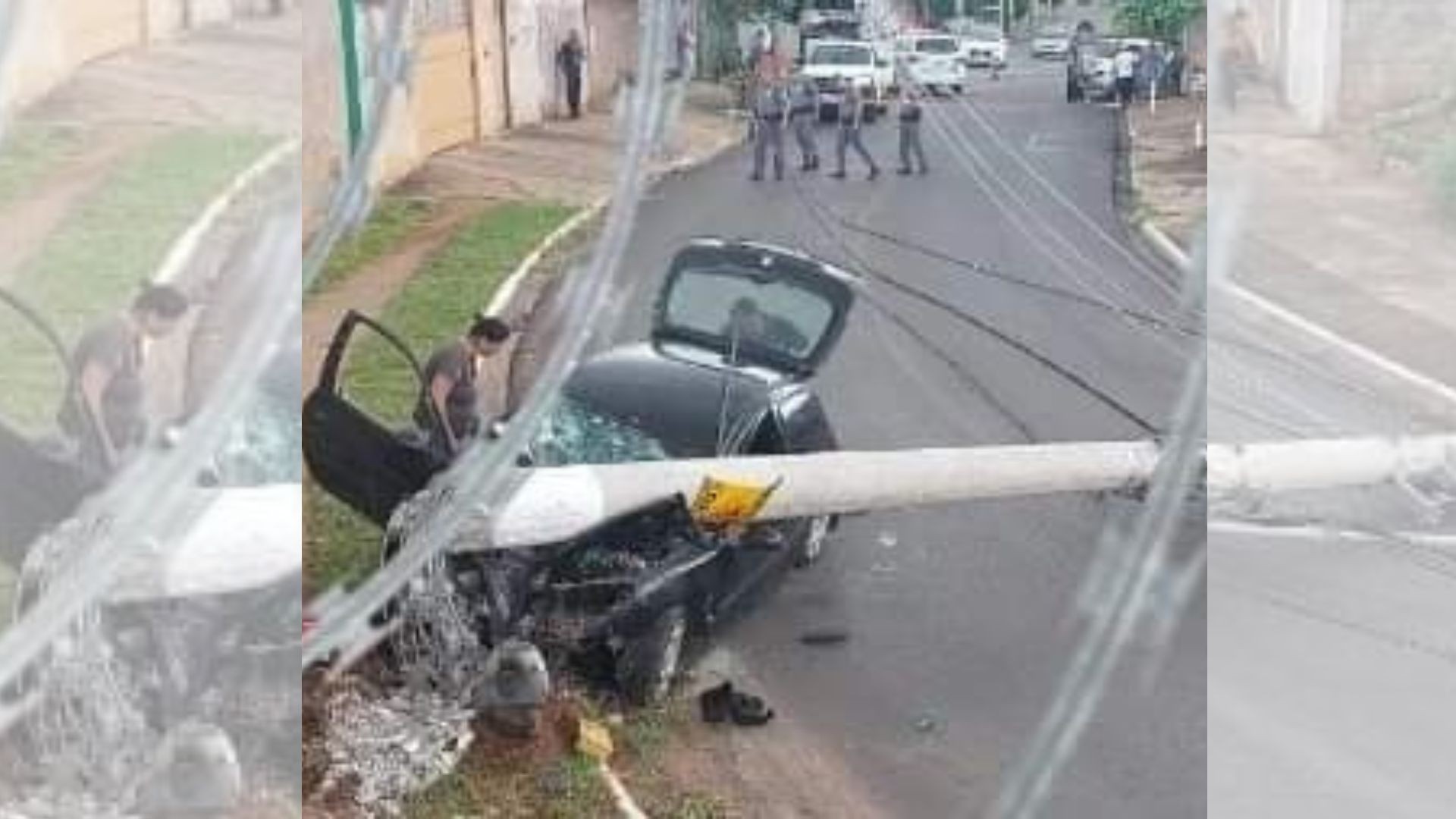 Batidas de carro contra postes aumentam 127% em 2024 no centro-oeste paulista, aponta levantamento